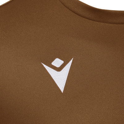 Футболка спортивная MACRON POLIS SHIRT GOLD/WHITE