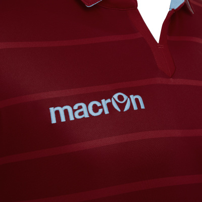 Футболка спортивная MACRON TABIT SHIRT CARDINAL/COLUMBIA
