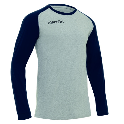 Майка спортивная MACRON WAVE SHIRT LONG SLEEVES NAVY