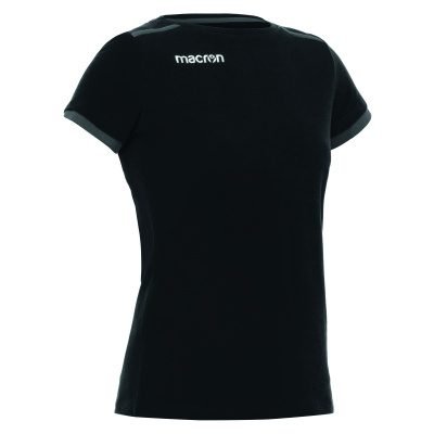 Футболка спортивная женская MACRON VIOLIN T-SHIRT BLACK/WHITE