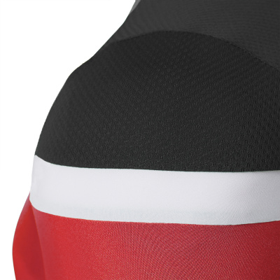 Футболка спортивная MACRON TITAN SHIRT RED/BLACK/WHITE