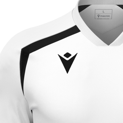 Футболка спортивная MACRON WYRM SHIRT WHITE/BLACK