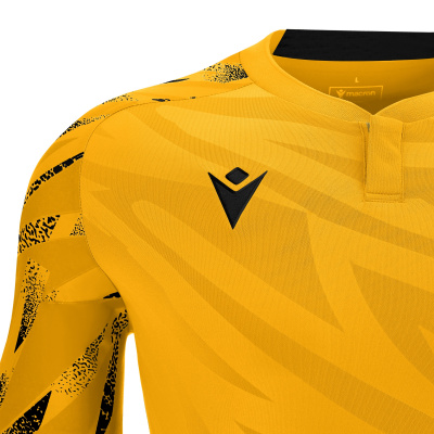 Футболка спортивная MACRON THEMIS ECO SHIRT AMBER/BLACK