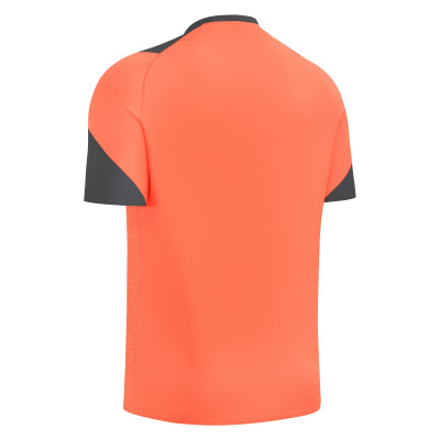 Футболка спортивная MACRON GOLEM SHIRT NEON CORAL/ANTHRACITE