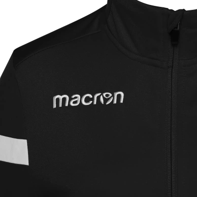 Олимпийка парадная женская MACRON ANUKET FULL ZIP TOP BLACK/WHITE