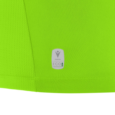 Футболка спортивная MACRON CHARON ECO SHIRT NEON GREEN/BLACK/ROYAL BLUE