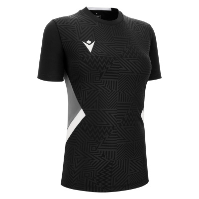 Футболка спортивная женская MACRON SKAT BLACK/WHITE