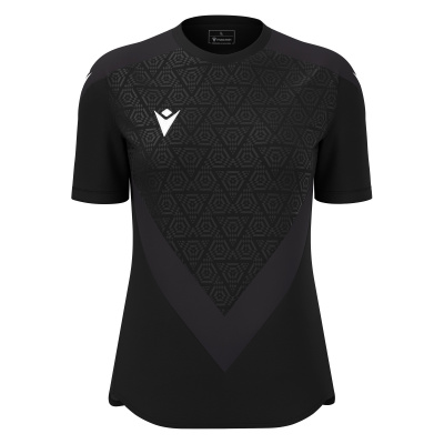 Футболка спортивная женская MACRON DRYAD BLACK/DARK GREY