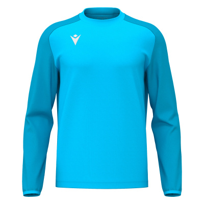 Толстовка тренировочная MACRON THALOS TRAINING TOP NEON SKY/ DARK NEON SKY