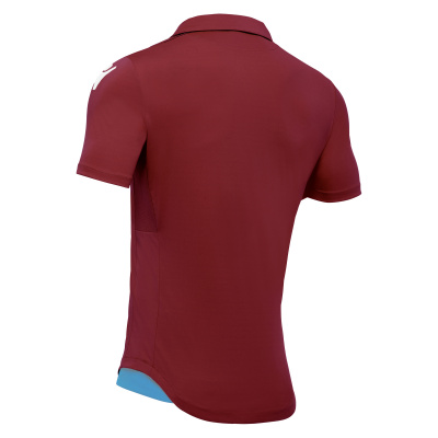 Футболка спортивная MACRON NUNKI SHIRT CARDINAL/COLUMBIA/WHITE