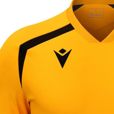 Футболка спортивная MACRON WYRM SHIRT AMBER/BLACK