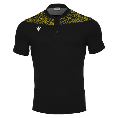 Поло парадное MACRON CHENDA POLO BLACK/YELLOW