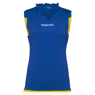 Майка спортивная MACRON XENON SLEEVELESS SHIRT ROYAL BLUE/YELLOW