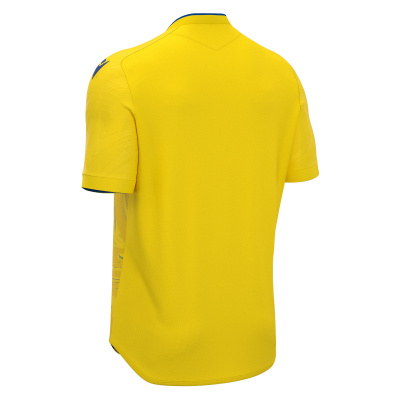 Футболка спортивная MACRON ARCANE ECO SHIRT YELLOW/ROYAL BLUE