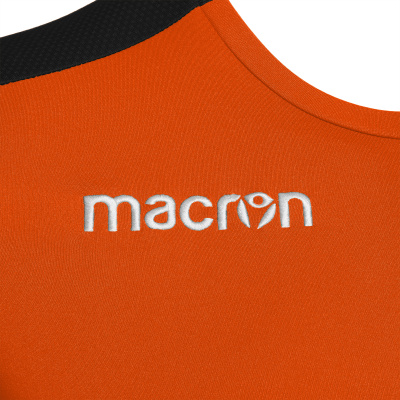 Футболка спортивная MACRON TITAN SHIRT ORANGE/BLACK