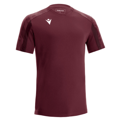 Футболка спортивная MACRON GEDE SHIRT CARDINAL/DARK CARDINAL