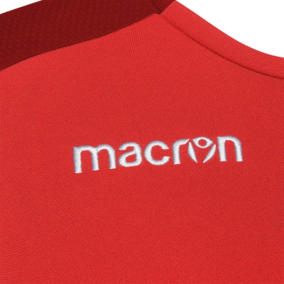 Футболка спортивная MACRON SEDNA RED/WHITE