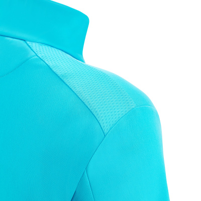 Толстовка тренировочная MACRON PIAVE TRAINING 1/4 ZIP TOP ANTHRACITE/NEON SKY