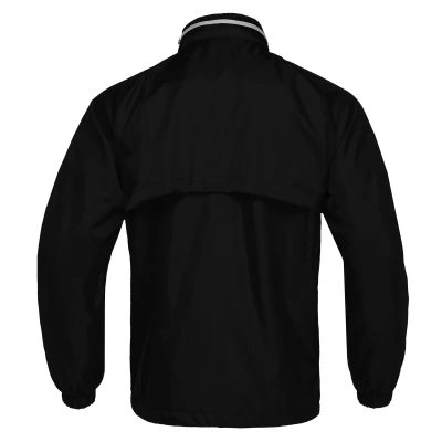 Ветровка спортивная MACRON PRAIA MESH LINED WINDBREAKER BLACK/GREY