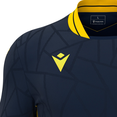 Футболка спортивная MACRON CERBERUS ECO SHIRT NAVY/YELLOW