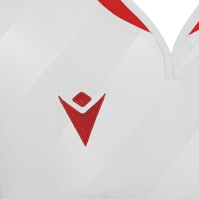 Футболка спортивная женская MACRON ALYA SHIRT WHITE/RED