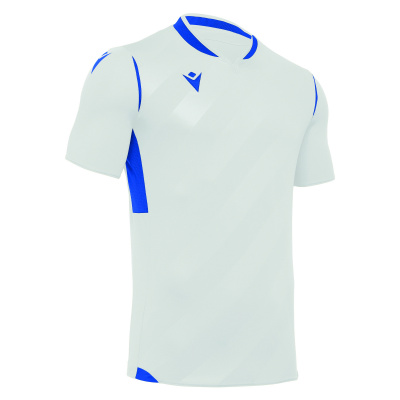 Футболка спортивная MACRON KIMAH SHIRT WHITE/ROYAL BLUE