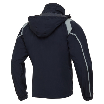 Куртка тренировочная MACRON CORAL 1/4 ZIP FLEECE INTERNAL SHOWERJACKET NAVY/GREY
