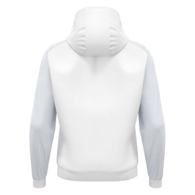 Худи спортивное MACRON HORN HOODY POLY WHITE/LIGHT GREY
