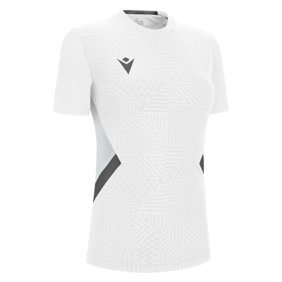 Футболка спортивная женская MACRON SKAT WHITE/ANTHRACITE