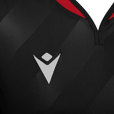 Футболка спортивная женская MACRON ALYA SHIRT BLACK/RED