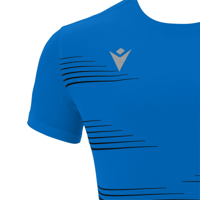 Футболка спортивная MACRON IVAN SHIRT ROYAL BLUE/BLACK