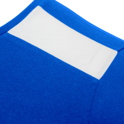 Футболка спортивная х/б MACRON FLUTE T-SHIRT ROYAL BLUE/WHITE