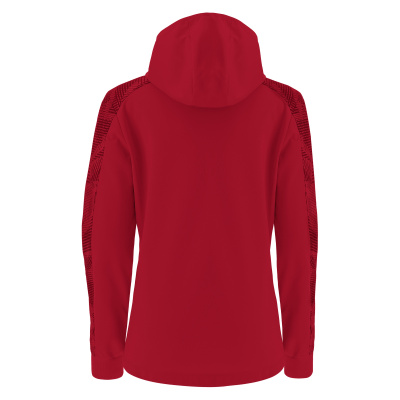 Олимпийка парадная женская MACRON APHRODITE FULL ZIP TOP RED/DARK RED