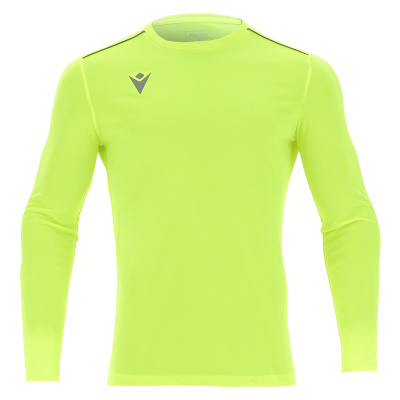 Футболка спортивная MACRON RIGEL HERO SHIRT LS NEON YELLOW