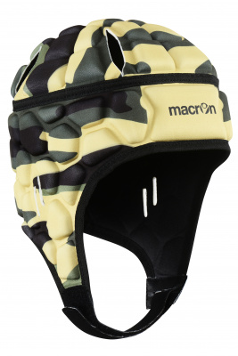Шлем регбийный MACRON HELMET XE CAMOUFLAGE GREEN