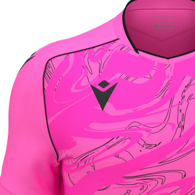 Футболка спортивная MACRON ARCANE ECO SHIRT PINK/BLACK