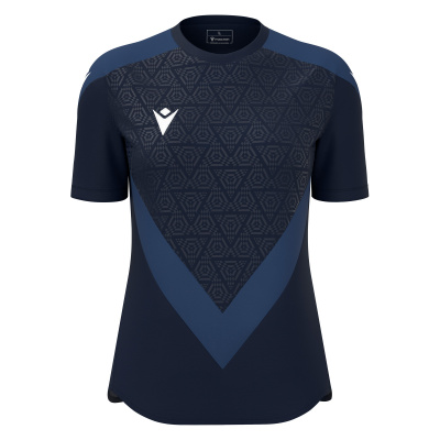 Футболка спортивная женская MACRON DRYAD NAVY/LIGHT NAVY
