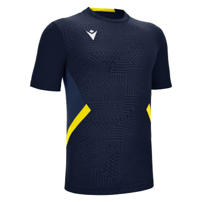 Футболка спортивная MACRON SHEDIR SHIRT NAVY/YELLOW