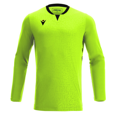 Футболка спортивная MACRON CYGNUS GK ECO SHIRT NEON YELLOW/BLACK