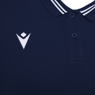 Поло парадное MACRON YUKAR POLO NAVY/WHITE