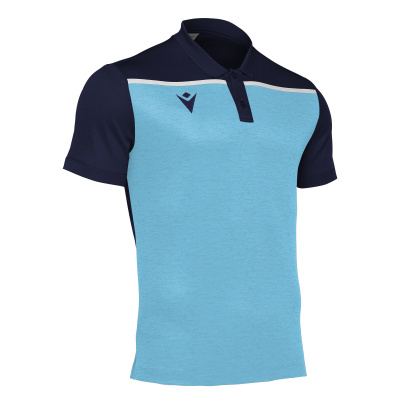Поло парадное MACRON JUMEIRAH POLO NAVY/COLUMBIA/WHITE