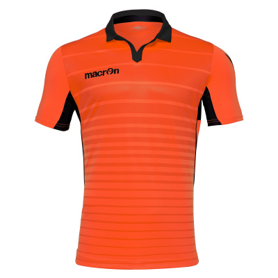 Футболка спортивная MACRON TABIT SHIRT ORANGE/BLACK