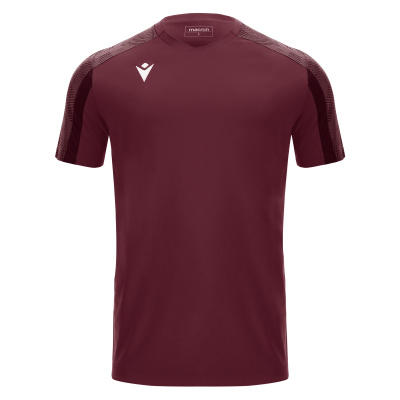 Футболка спортивная MACRON GEDE SHIRT CARDINAL/DARK CARDINAL