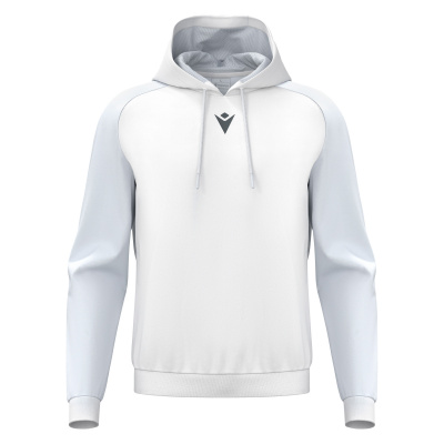 Худи спортивное MACRON HORN HOODY POLY WHITE/LIGHT GREY