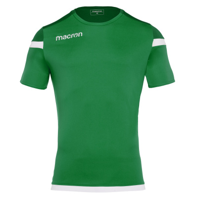 Футболка спортивная MACRON TITAN SHIRT GREEN/WHITE