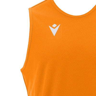 Комплект баскетбольный MACRON X500 SET REVERSIBLE ORANGE/WHITE