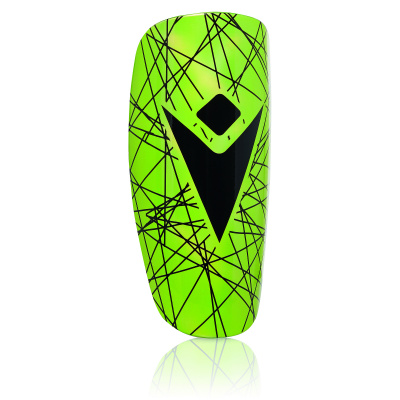Щитки футбольные MACRON ISEKI XH SHINGUARDS NEON GREEN/BLACK