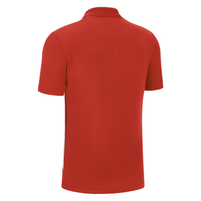 Поло парадное MACRON RAP POLO RED/WHITE