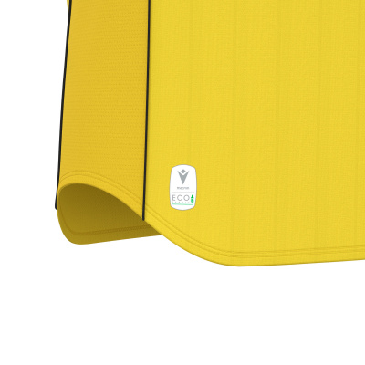 Футболка спортивная MACRON WARDEN ECO SHIRT YELLOW/BLACK