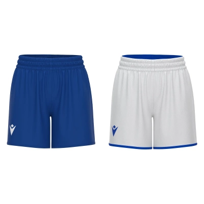 Шорты баскетбольные женские MACRON F500 SHORTS ROYAL BLUE/WHITE